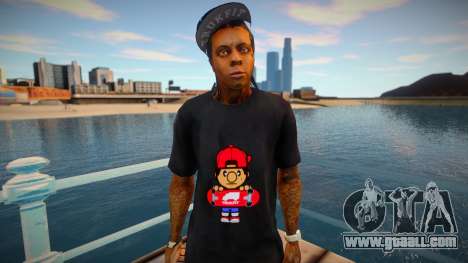 Lil Wayne (good skin) for GTA San Andreas
