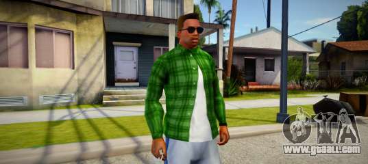 Green Plaid Shirt