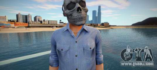 Skull man from GTA Online