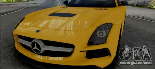 Mercedes-Benz SLS AMG Black Series (SA Lights)