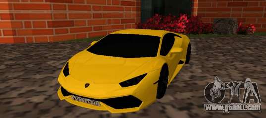Lamborghini Huracan RUS Plates