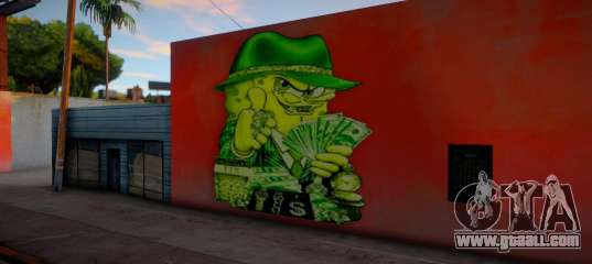 Gangster Spongebob Graffiti