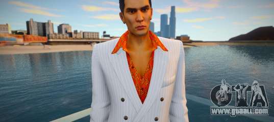 Kazuma Kiryu - Yakuza 0 for GTA San Andreas