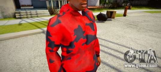 Red Camo Hoodie