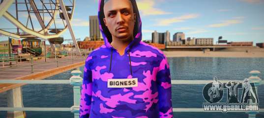 Purple sweatshirt ped from GTA Online
