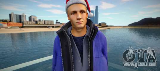 New Year man