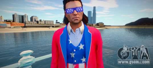 Man clothing style of the United States from GTA