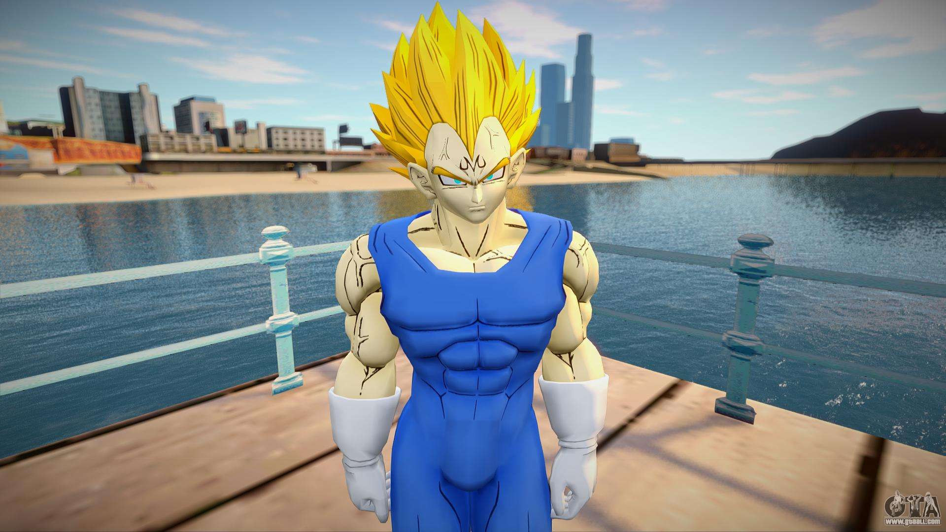 Dragon Ball Generation: Manhas para Gta San andreas Vegeta