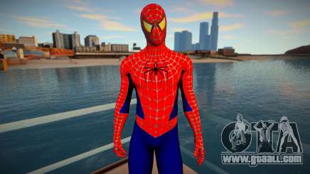 Spiderman 2002 Yellow Eye Optional for GTA San Andreas