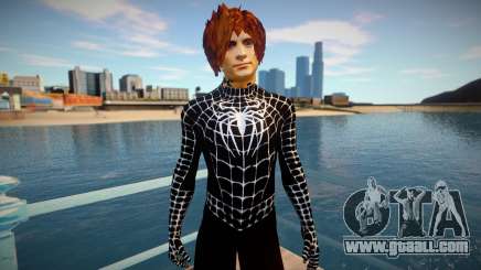 Spiderman 2007 (Black-Unmask) for GTA San Andreas