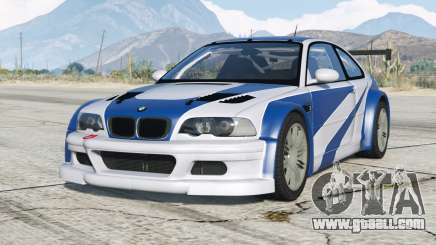 BMW M3 GTR (E46) Most Wanted〡add-on v2.0 for GTA 5