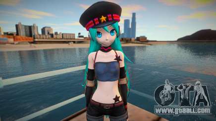 PDFT Hatsune Miku Punk for GTA San Andreas