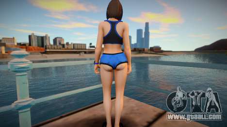 Samantha Samsung Assistant Virtual Sport Gym v1 for GTA San Andreas