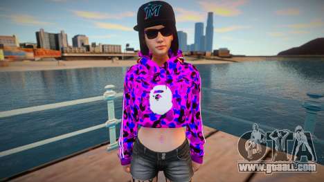 GTA Online Female Assistant Diva Outfit for GTA San Andreas