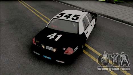 Ford Crown Victoria 2011 CVPI LAPD GND for GTA San Andreas