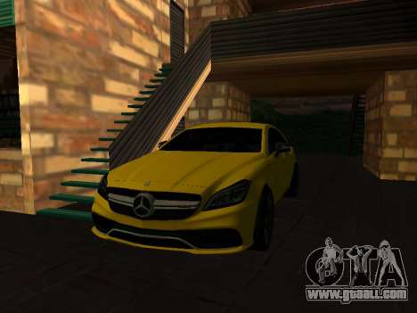 Mercedes-Benz CLS63 AMG White for GTA San Andreas