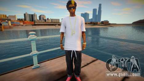 Wiz Khalifa (good skin) for GTA San Andreas
