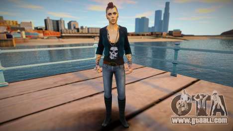 Skin Clara Lille Watch Dogs for GTA San Andreas