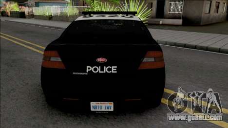Vapid Torrence Police Las Vanturas v2 for GTA San Andreas