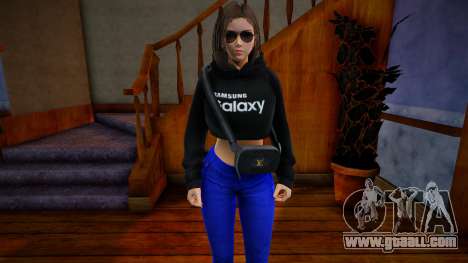 Samantha Samsung Assistant Virtual Casual cro v3 for GTA San Andreas