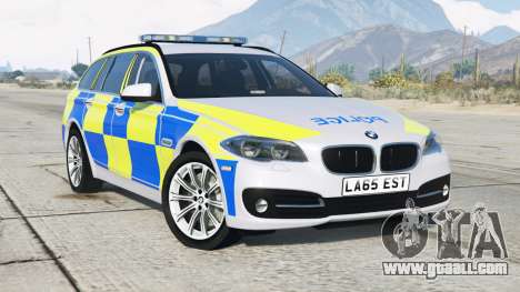 BMW 530d Touring (F11) 2013〡British Police