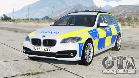 BMW 530d Touring (F11) 2013〡British Police