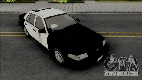 Ford Crown Victoria 1999 CVPI LAPD GND v2 for GTA San Andreas