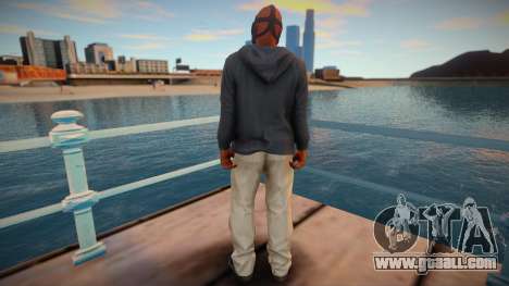 Black guy in a mask for GTA San Andreas