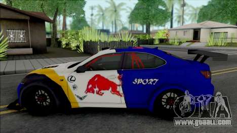 Lexus IS F 2009 [HQ] for GTA San Andreas