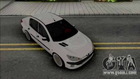 Peugeot 206 SD Tuning for GTA San Andreas