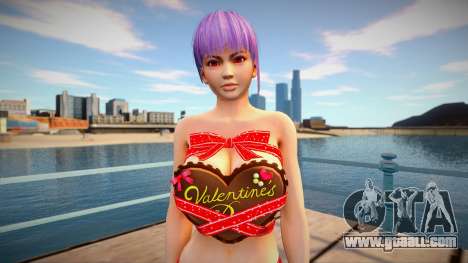 Ayane Melty Heart for GTA San Andreas