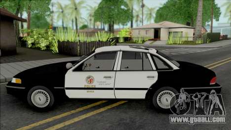 Ford Crown Victoria 1997 CVPI LAPD GND for GTA San Andreas