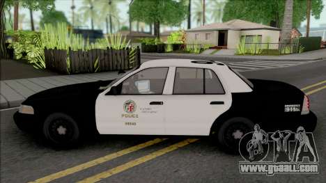 Ford Crown Victoria 1999 CVPI LAPD GND for GTA San Andreas