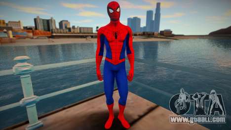 Spidey Suits in PS4 Style v8 for GTA San Andreas