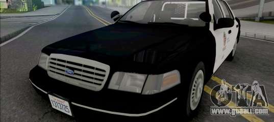 Ford Crown Victoria 1998 CVPI LAPD v2