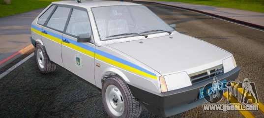 VAZ 2109 Militia of Ukraine