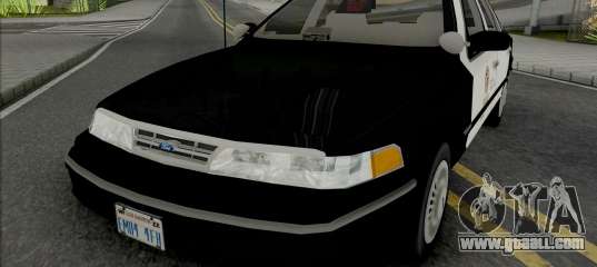 Ford Crown Victoria 1997 CVPI LAPD GND