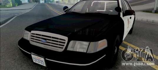 Ford Crown Victoria 1998 CVPI LAPD
