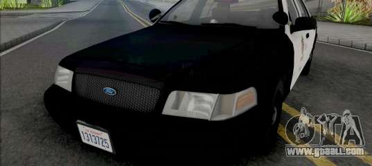 Ford Crown Victoria 2000 CVPI LAPD GND