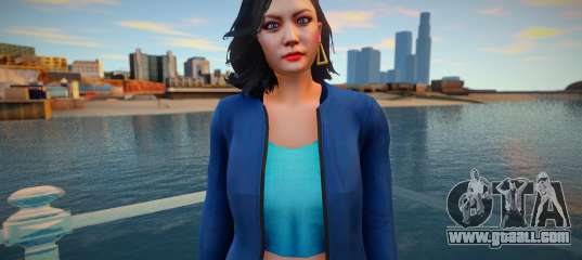 GTA Online Skin Ramdon Female Asian 1 Fashion v1