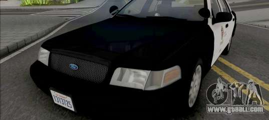 Ford Crown Victoria 2007 CVPI LAPD GND v3