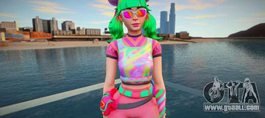 Fortnite - Zoey Summer Tropical Punch v2
