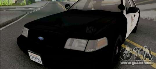 Ford Crown Victoria 1999 CVPI LAPD GND