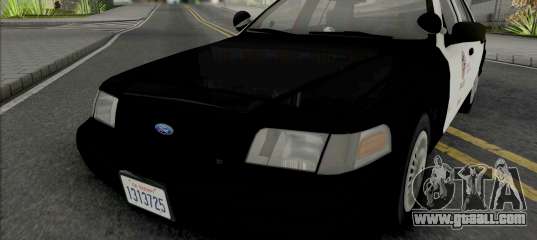 Ford Crown Victoria 1999 CVPI LAPD GND v2