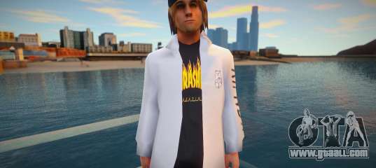Wmyst in fashionable clothes
