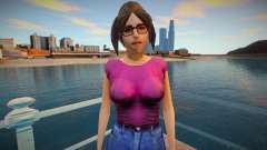 Girl with a beautiful figure for GTA San Andreas