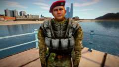 Soldiers red beret for GTA San Andreas