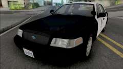 Ford Crown Victoria 2007 CVPI LAPD GND v3 for GTA San Andreas