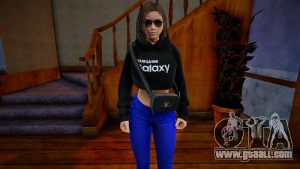 Samantha Samsung Assistant Virtual Casual cro v3 for GTA San Andreas