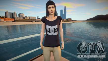 Girl with piercings for GTA San Andreas